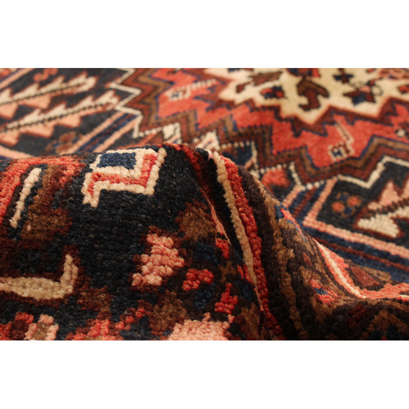 Tapis unique en cuivre fait à la main 7 pi 1 po x 8 pi 6 po Sarabi