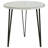 Anthea Round Metal & Wood Indoor Bohemain Accent Table
