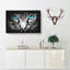 Bright Blue Cat Eyes - Wrapped Canvas-56644646