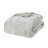 Twin/twin Xl Comforter With Grey Crushed Velvet And Soft Cozy For Reverse