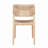 Seagrove Woven Water Hyacinth and Rubberwood Chair