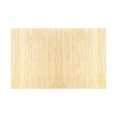 Panneau d'intimité à lattes de 6 pi de hauteur x 16 L, aspect lisse, permet la circulation de l'air, idéal pour les cloisons extérieures et l'intimité de la clôture naturelle, traité thermiquement pour en améliorer la durée de vie, facile à installer à plat ou courbé