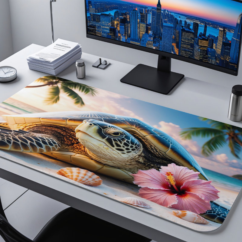 Polyester Desk Pad, 23.6x13.8