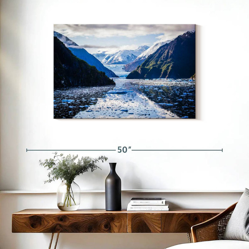 Glacier Kavia Mendenhall à Juneau, H 24 po x l 36 po