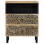 Chavella 50cm W Iron Bedside Table
