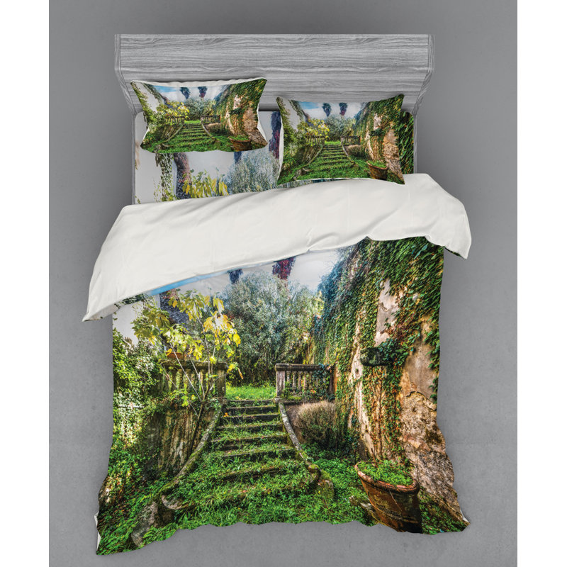 Rustic Polyester Duvet Cover, Queen Duvet Cover + 3 Additional Pieces