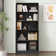 5 Tier Book Shelf,  71" H Large Bookcase, Standing Wood Display Book Shelf For Living Room, Office, Library