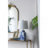 D13x25" and Ceramic Vase Lamp