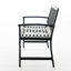 Banc de patio en bois gris foncé, P 24,25 po x l 48,25 po, banc d'extérieur à économie d'espace en gris, profondeur 18,51 po, polyvalent-236668879