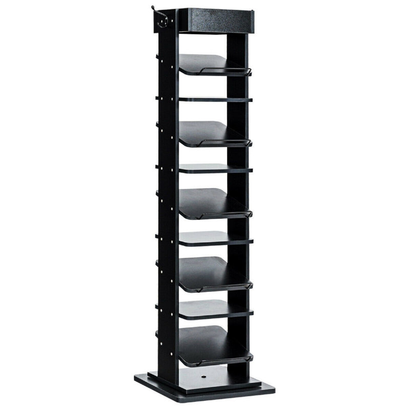 Hasbouck 10 Pair Stackable Shoe Rack