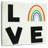 Love Rainbow Typography