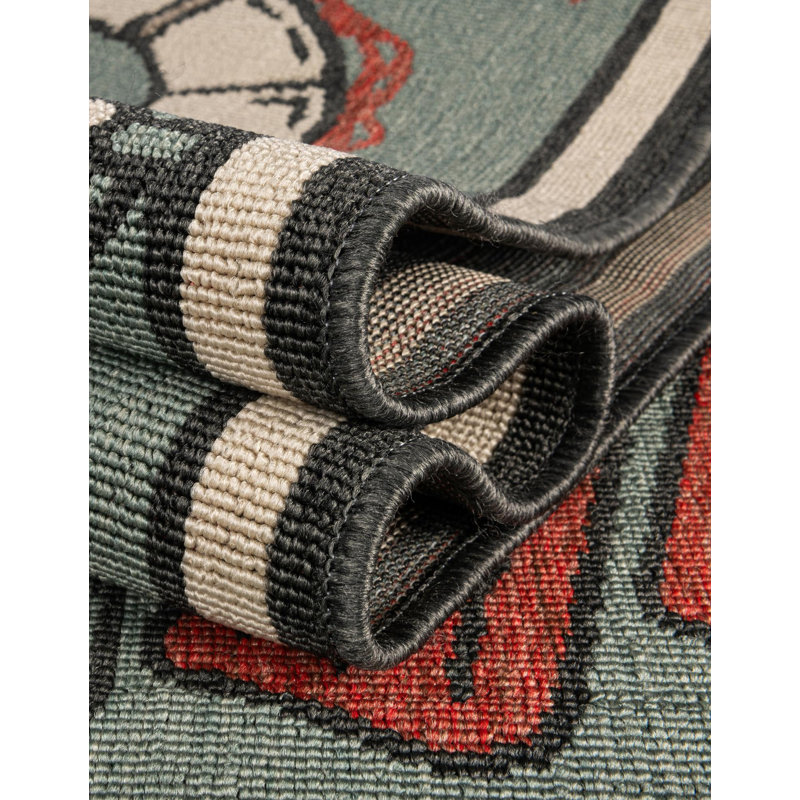 Angelys Indoor/Outdoor Area Rug, Rectangle 2' x 3'1"