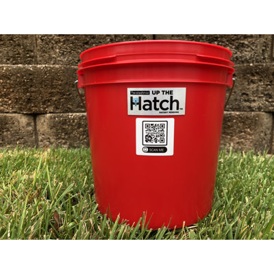 Up The Hatch Plastic Bucket