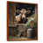 Brown Floater Framed