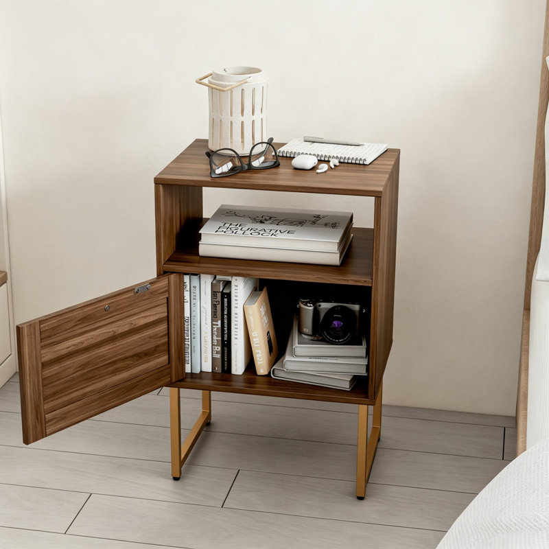 40 cm W Bedside Table