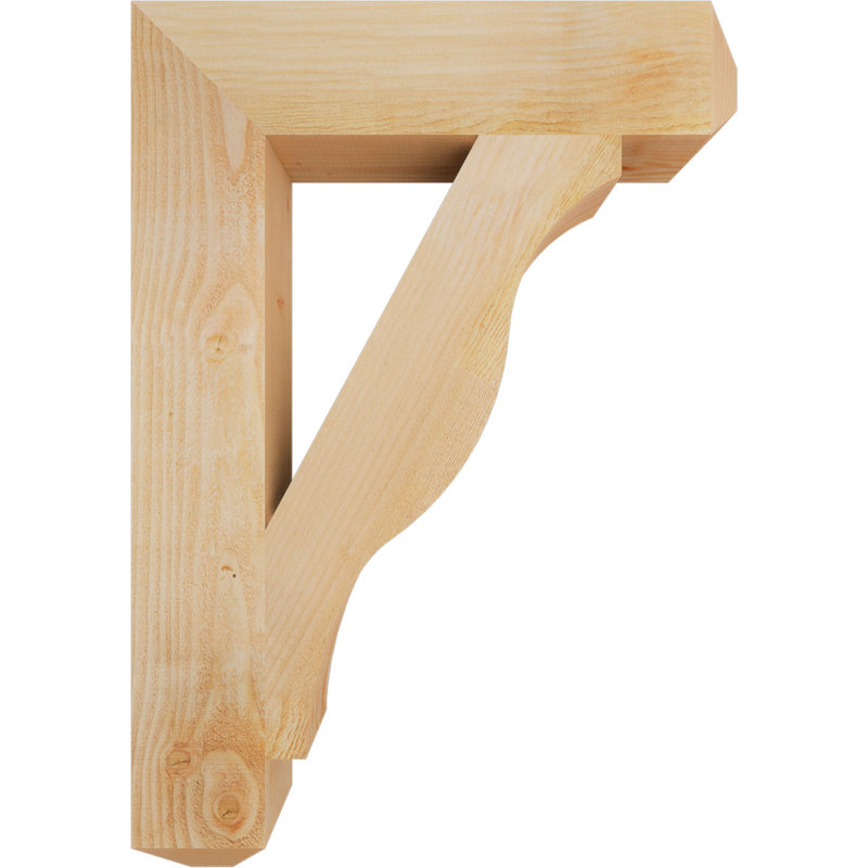 Support pour artisan Funston, H 40 po x l 6 po x P 28 po, Sapin de Douglas, Sciage brut
