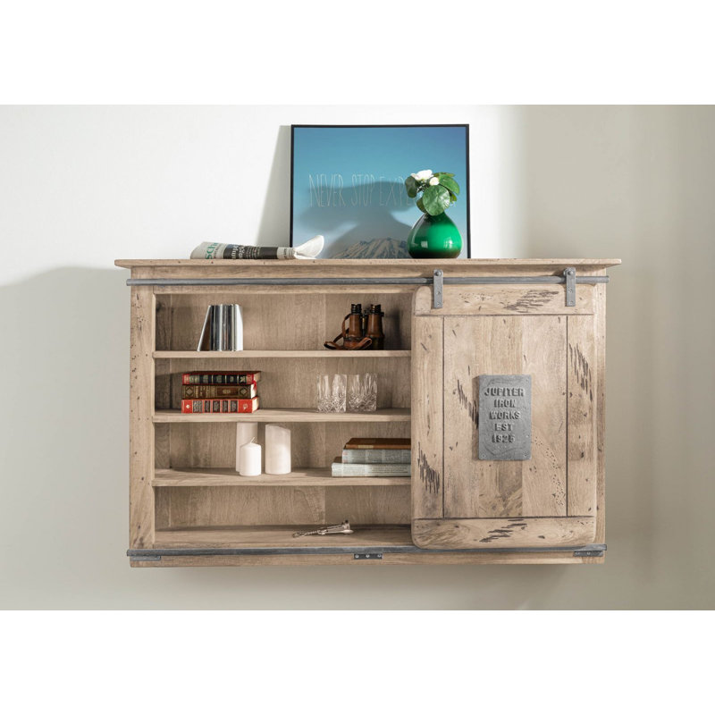 3 Piece Mango Solid Wood Tiered Shelf