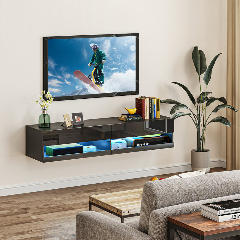 Austin-James TV Stand for TVs up to 65", Black