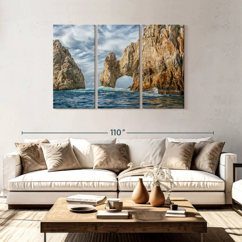 Gillard Cabo San Lucas Arch, H 48 po x l 74 po