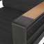 Chaise de patio avec coussins