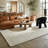 Rug Branch Nivara 7' x 10' (6'7" x 9'6") Beige/Cream Boho Indoor Area Rug, Comtemporary, Medium Pile, Stain-Resistant Carpet - Living Room, Bedroom, Dining Room, and Kitchen-2046644004