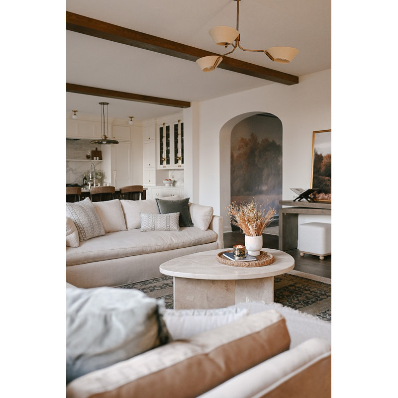 Sacramento Iron 3-Light Chandelier, Beige