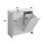 Tilt-Out Laundry Baskets With Removable Liner Bag