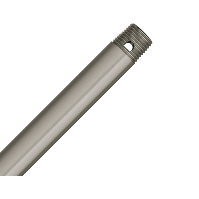 Ceiling Fan Downrod, 24" H x 0.75" W x 0.75" D, Pewter