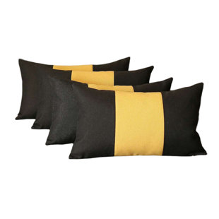 Decorative Jacquard Rectangular Pillow Cover (Set of 4)