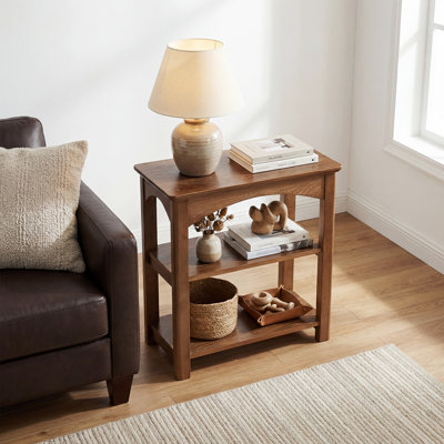 Solid Wood End Table