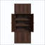 Armoire de rangement autoportante haute avec portes et tablettes, tablettes réglables, bois de qualité E1, pour garde-manger, armoires de rangement pour cuisine