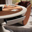 Table de poker ronde moderne haut de gamme 35,43 po-132210928