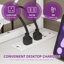 Darnecia L-Shaped Computer Desk with Power Outlet-577609124