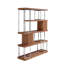 Walnut shelving unit