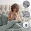 Ensemble d'édredon plissé avec draps Bed-in-a-Bag-103134075-103134074
