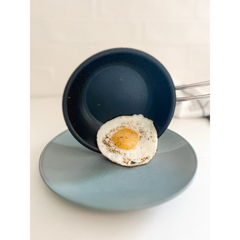 Capri Stainless Steel Non-Stick 3-Piece Frying Pan Set