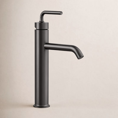 Purist Vessel Bathroom Faucet with Drain