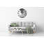 Jigna Glass Wall Clock