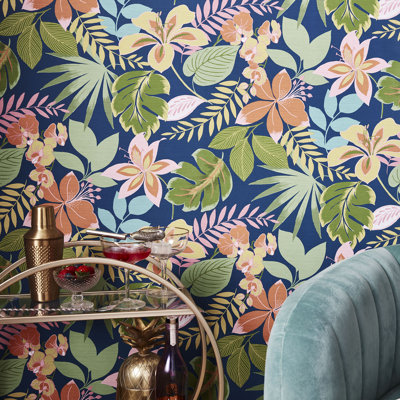 Floral Wallpaper Double Roll