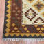 Kilim en laine tissé à la main