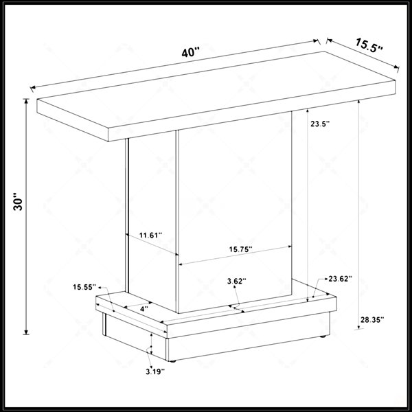 Dimensions du produit