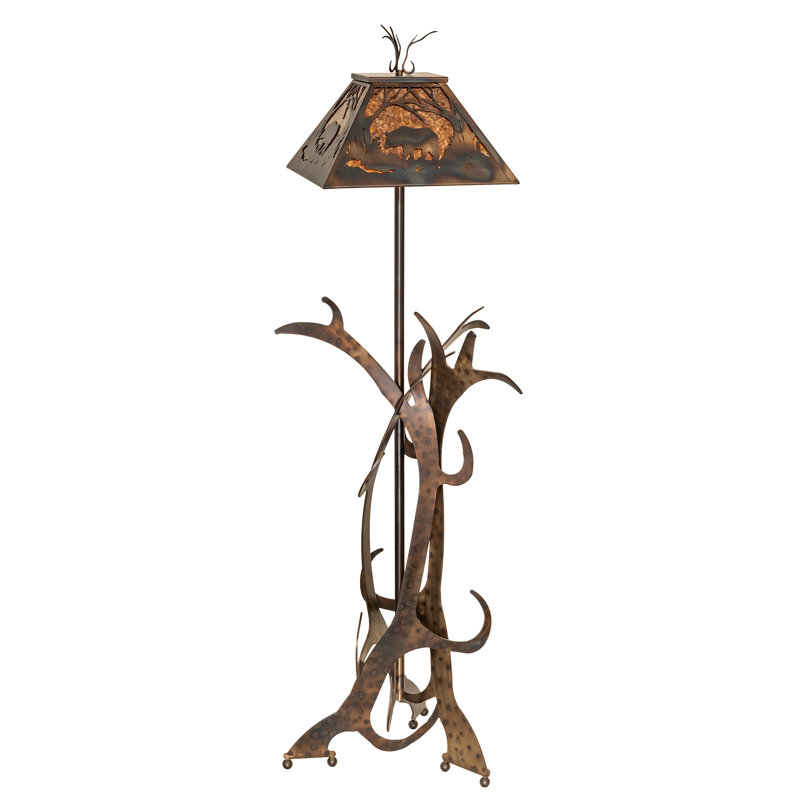 Bear At Dawn Floor Lamp