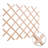 Hard Maple  36" x 48" Beveled Wine Lattice Rack