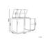 PIACENZA Steel Double Bin Store
