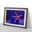 Pink Starfish - Picture Frame Graphic Art Print-55584132-55584133