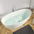 67'' x 33.5'' Soaking Solid Surface Bathtub