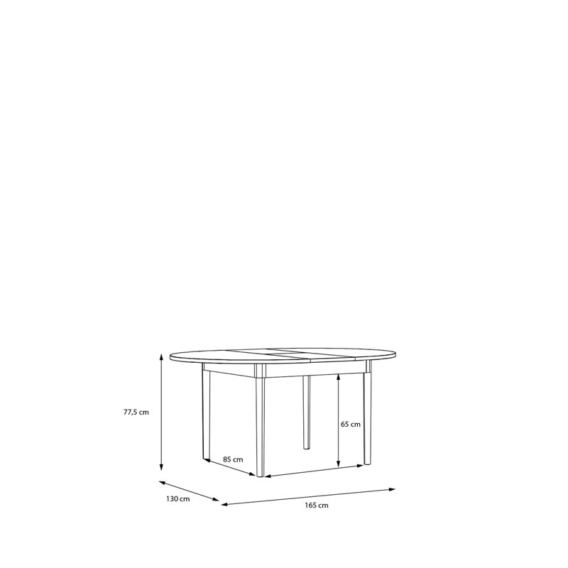 Allcot Round Dining Table