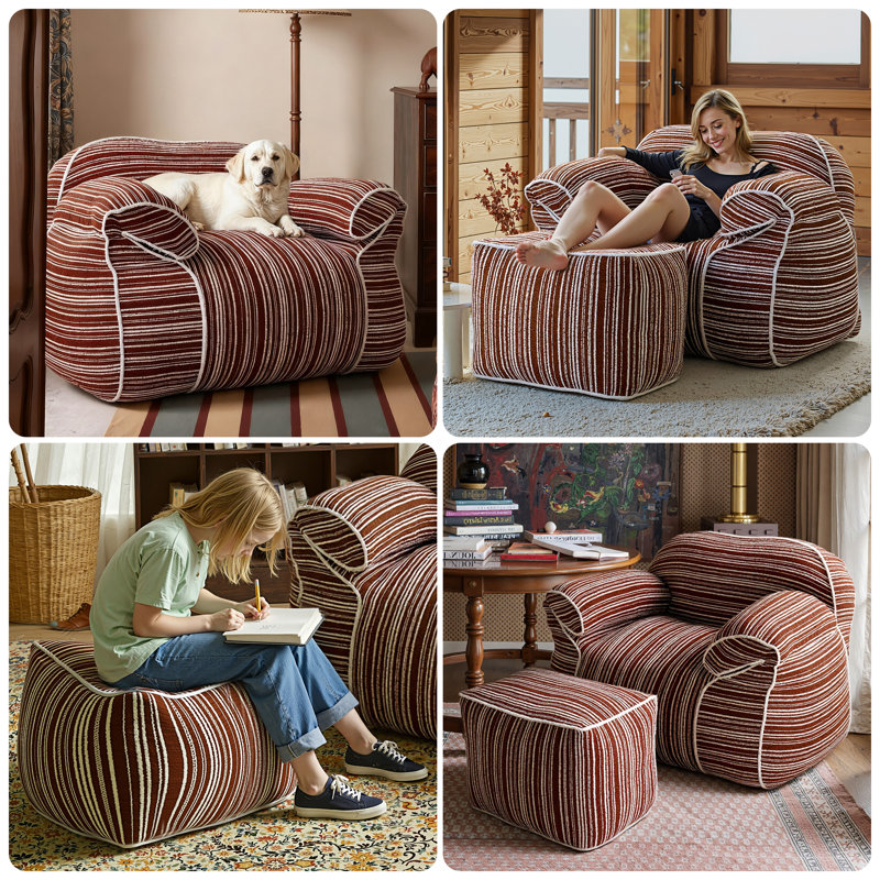 Polyester Refillable Bean Bag Set