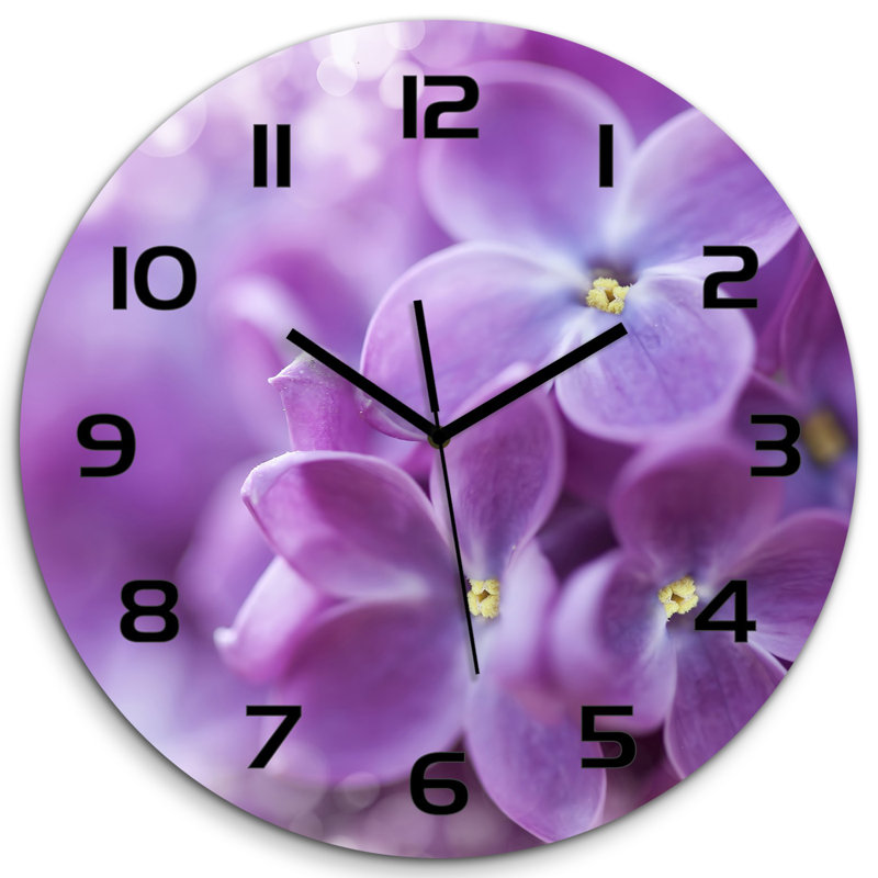 Johntel Glass Wall Clock
