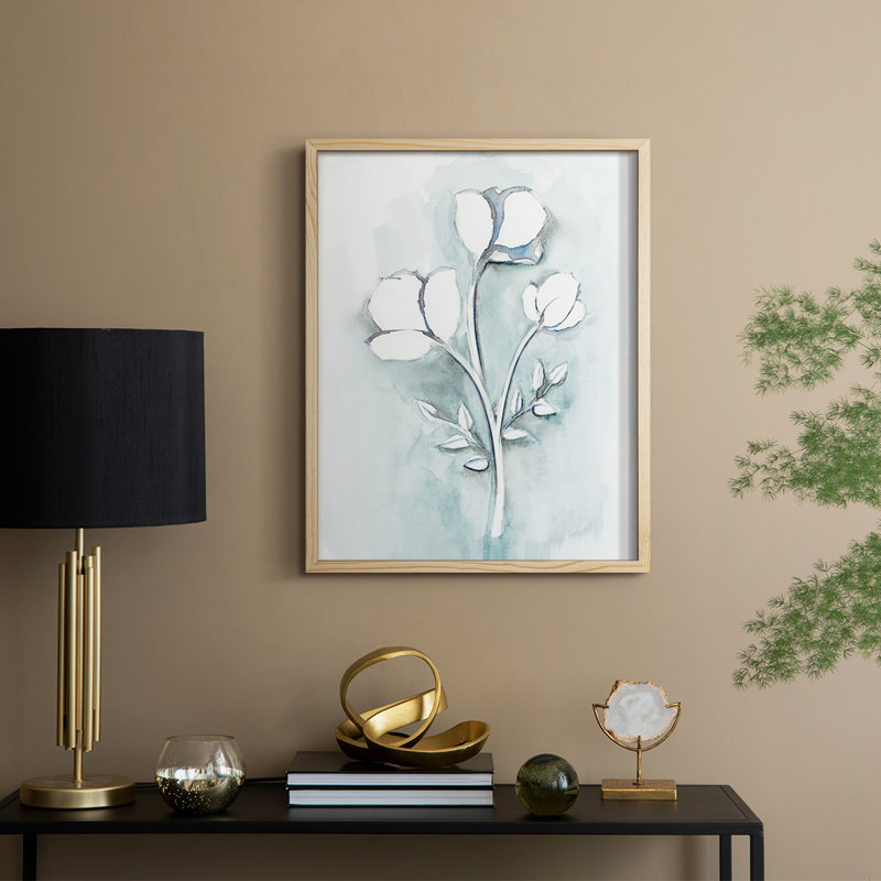 Bohemian Blue III Framed Print - Solid Wood